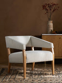 Vesper Gary Club Chair - Knoll Natural