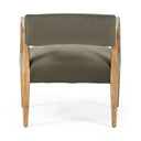 Verity Tyler Armchair - Modern Velvet Loden