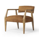 Verity Tyler Armchair - Nubuck Cognac