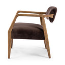 Verity Tyler Armchair - Surrey Cocoa