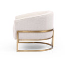 Evermore Corbin Chair - Knoll Natural Satin Brass