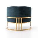 Evermore Corbin Chair - Bella Jasper Satin Brass