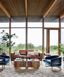 Evermore Corbin Chair - Bella Jasper Satin Brass