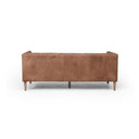 Elysian Williams Leather Sofa - 75 Natural Washed Chocolate