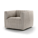 Cassia Swivel Chair - Orly Natural