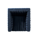 Cassia Swivel Chair - Sapphire Navy