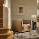 Cassia Swivel Chair - Palermo Drift