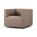 Verity Augustine Swivel Chair - Crypton Nomad Taupe
