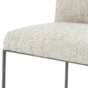 Valentina Astrud Bar Counter Stool - Bar Lyon Pewter