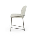 Valentina Astrud Bar Counter Stool - Counter Lyon Pewter