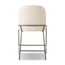 Valentina Astrud Bar Counter Stool - Counter Crypton Nomad Snow