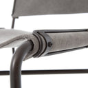 Aurelia Wharton Bar Counter Stool - Bar Stool Stonewash Grey