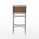 Luxe Wharton Bar Counter Stool - Bar Stool Distressed Brown