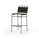 Aurelia Wharton Bar Counter Stool - Bar Stool Distressed Black