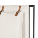 Solara Leigh Upholstered Bed - King Hockney Ivory