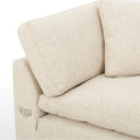 Luxe Plume 2-Piece Sectional - Right Chaise Thames Cream 136