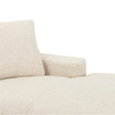 Luxe Plume 2-Piece Sectional - Right Chaise Thames Cream 136
