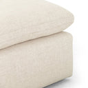 Luxe Plume 2-Piece Sectional - Right Chaise Thames Cream 136