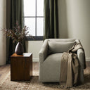 Verity York Swivel Chair - Weslie Feather