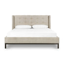 Aveline Newhall Bed - King Plushtone Linen