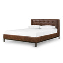 Aveline Newhall Bed - Queen Vintage Tobacco - Pintuck