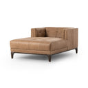 Evermore Dylan Chaise Lounge - Palermo Drift Sienna Brown