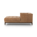 Evermore Dylan Chaise Lounge - Palermo Drift Sienna Brown