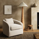 Aveline Topanga Swivel Chair - Knoll Natural