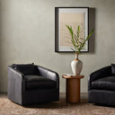 Verano Topanga Swivel Chair - Heirloom Black