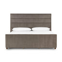 Vesper Daphne Bed - Queen Sage Worn Velvet