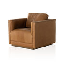 Aveline Kiera Swivel Chair - Palermo Cognac