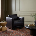 Aveline Kiera Swivel Chair - Sonoma Black