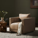 Aveline Kiera Swivel Chair - Palermo Nude