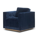 Aveline Kiera Swivel Chair - Surrey Midnight