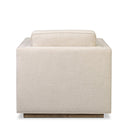 Aveline Kiera Swivel Chair - Thames Cream