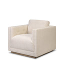 Aveline Kiera Swivel Chair - Thames Cream