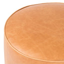 Verity Sinclair Round Ottoman - Palermo Butterscotch