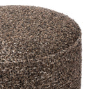 Verity Sinclair Round Ottoman - Ivan Granite