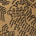 Verity Sinclair Round Ottoman - Balkan Ochre