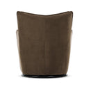 Kimble Swivel Chair - Crypton Henry Coffee