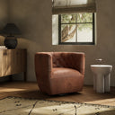 Verity Hanover Swivel Chair - Heirloom Sienna
