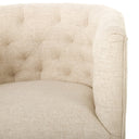 Verity Hanover Swivel Chair - Thames Cream