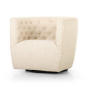 Verity Hanover Swivel Chair - Thames Cream