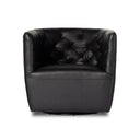 Verity Hanover Swivel Chair - Heirloom Black