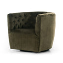 Verity Hanover Swivel Chair - Surrey Olive
