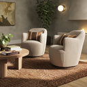 Vesper Aurora Swivel Chair - Knoll Natural