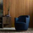 Vesper Aurora Swivel Chair - Copenhagen Indigo