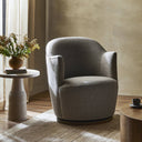 Vesper Aurora Swivel Chair - Gibson Silver