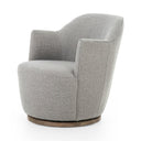Vesper Aurora Swivel Chair - Gibson Silver