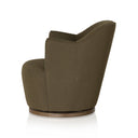 Vesper Aurora Swivel Chair - Fiqa Boucle Olive